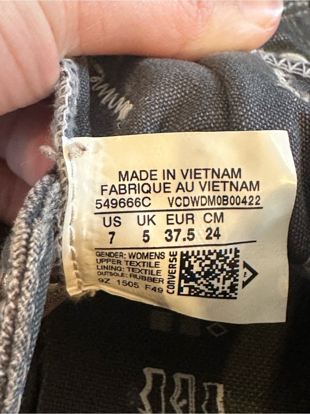 Converse gray - Picture 6 of 6